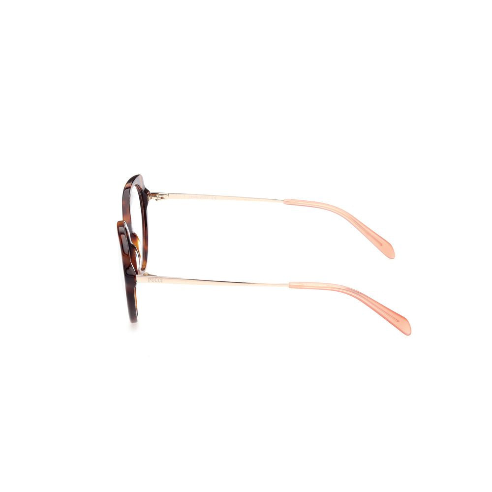 Emilio Pucci Braune Azetatbrille (Gestell)