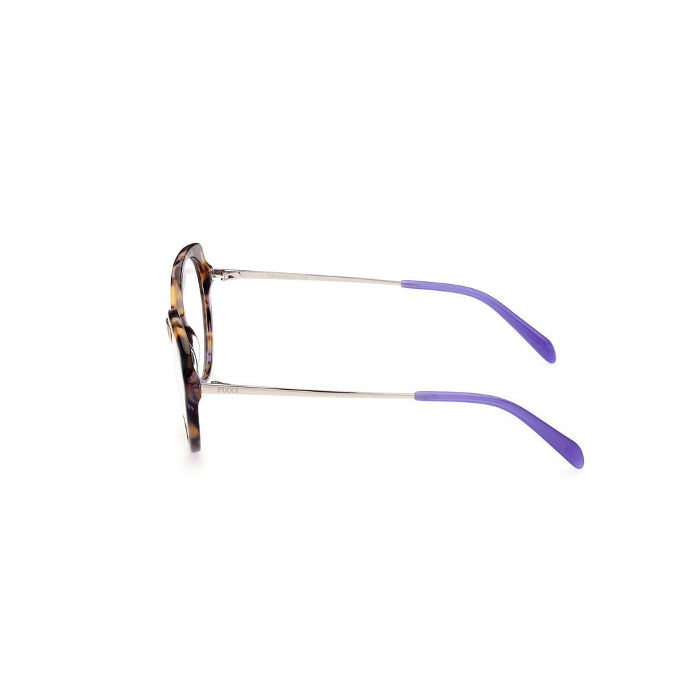 Emilio Pucci Braune Azetatbrille (Gestell)