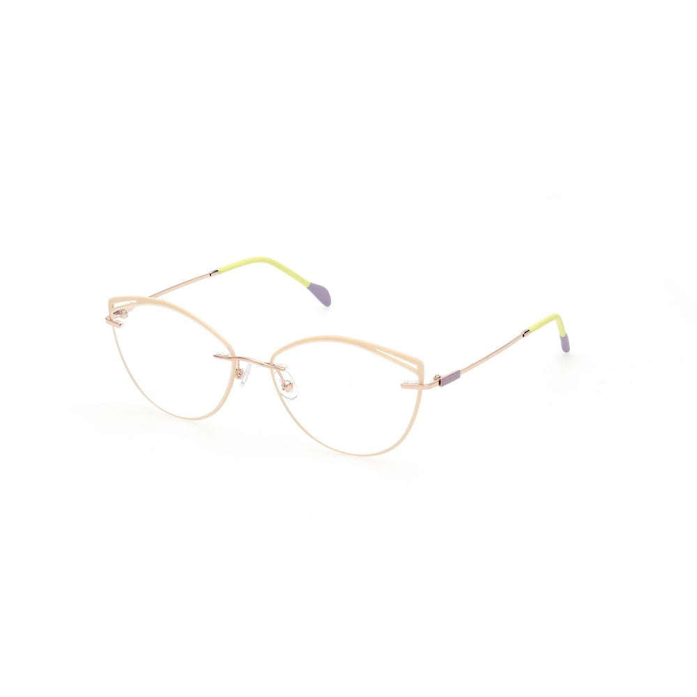 Emilio Pucci Brille aus grauem Metall (Gestell)