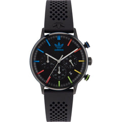 Adidas Black Synthetic Sport Watch