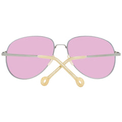 Hally&Son Gold Metal Sunglasses