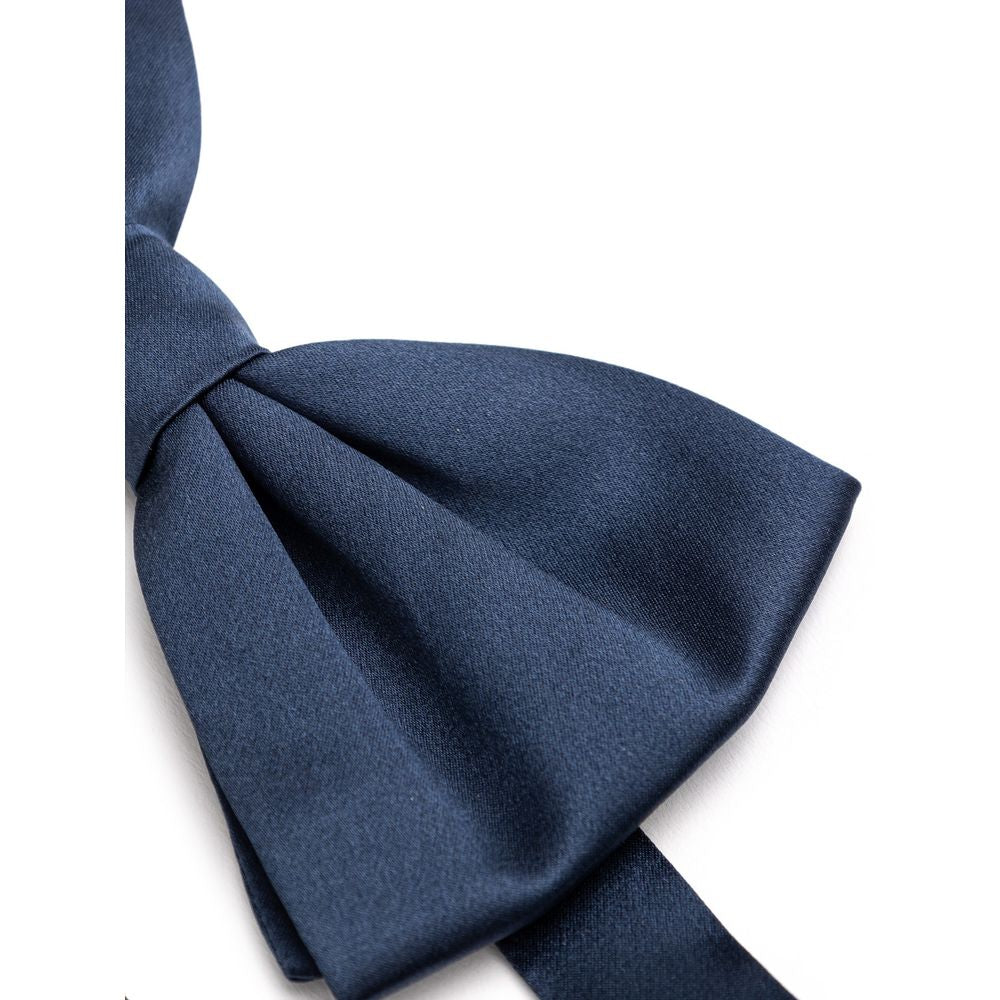 Dolce & Gabbana Blauwe Zijden Strik