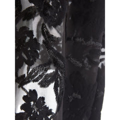 Lardini Schwarzes Viskose-Cocktailkleid