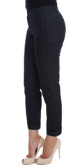 Dolce & Gabbana Polka Dotted Slim Capri Jeans