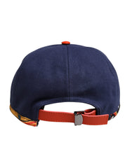 Dolce & Gabbana Blauwe Katoenen 6 Panelen Baseballpet