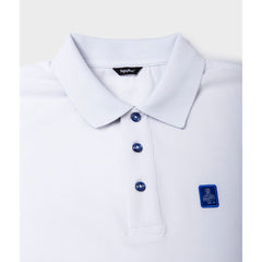 Refrigiwear White Cotton Polo Shirt