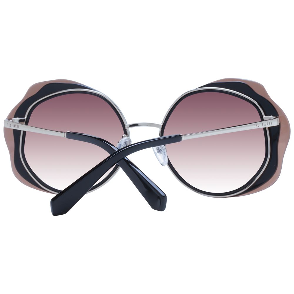 Ted Baker Sonnenbrille aus schwarzem Acetat