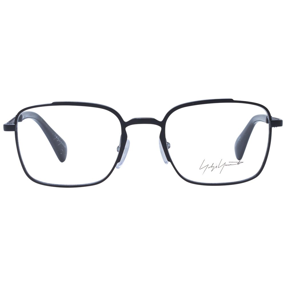 Yohji Yamamoto Schwarze Metallbrille (Fassungen)