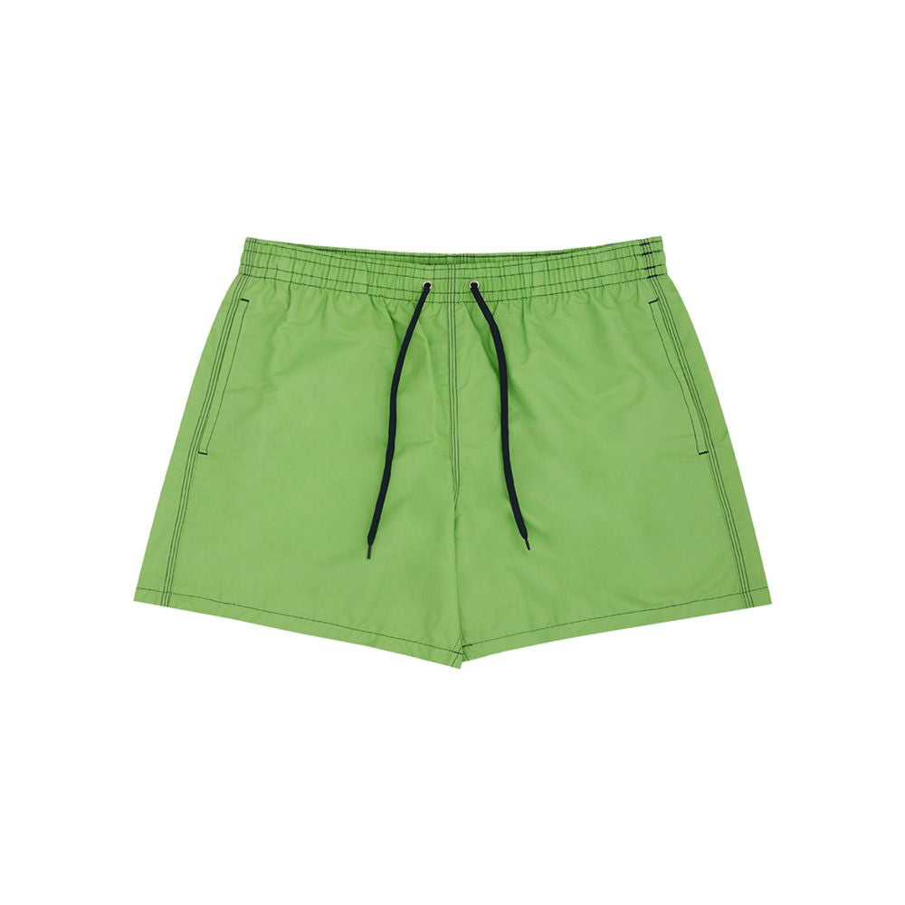 Malo Grüne Polyester-Badeshorts
