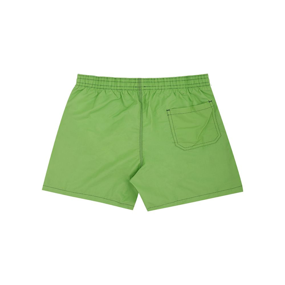 Malo Grüne Polyester-Badeshorts