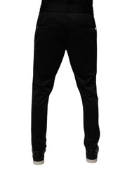 Dolce & Gabbana Zwarte Polyester Heren Joggingbroek