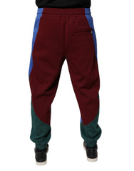 Dolce & Gabbana Multicolor Katoenen Heren Jogger Sweatpants Broek