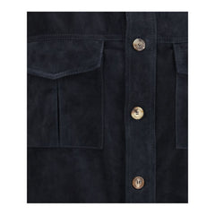 Brunello Cucinelli Hemdjacke aus Wildleder
