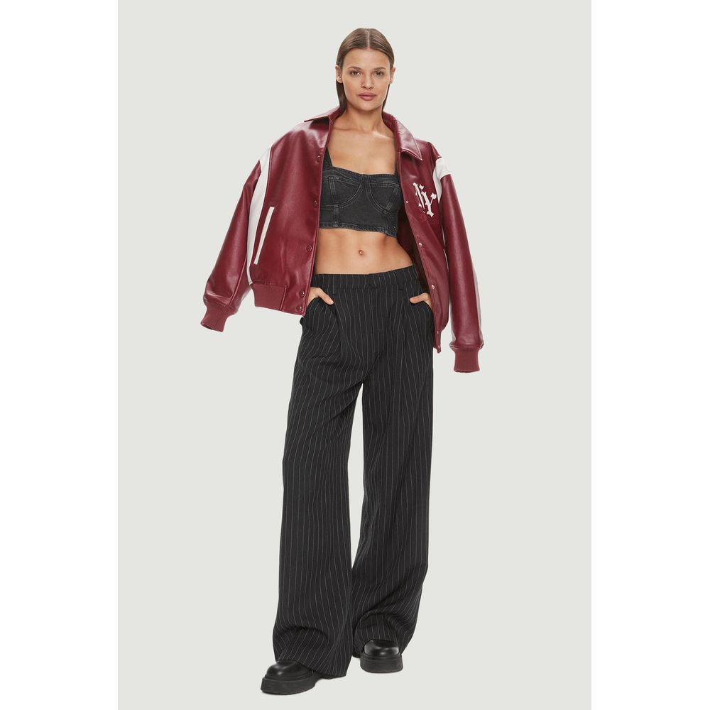 Tommy Hilfiger Jeans Schwarzes Oberteil aus recycelter Baumwolle