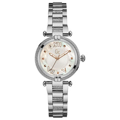 GC silberne Edelstahl-Armbanduhr