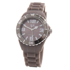 Haurex Brown Rubber Sport Watch