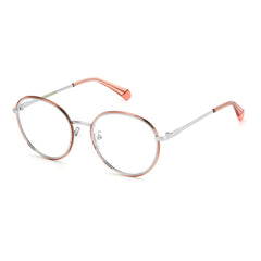 Polaroid orangefarbene Metallbrille (Gestelle)
