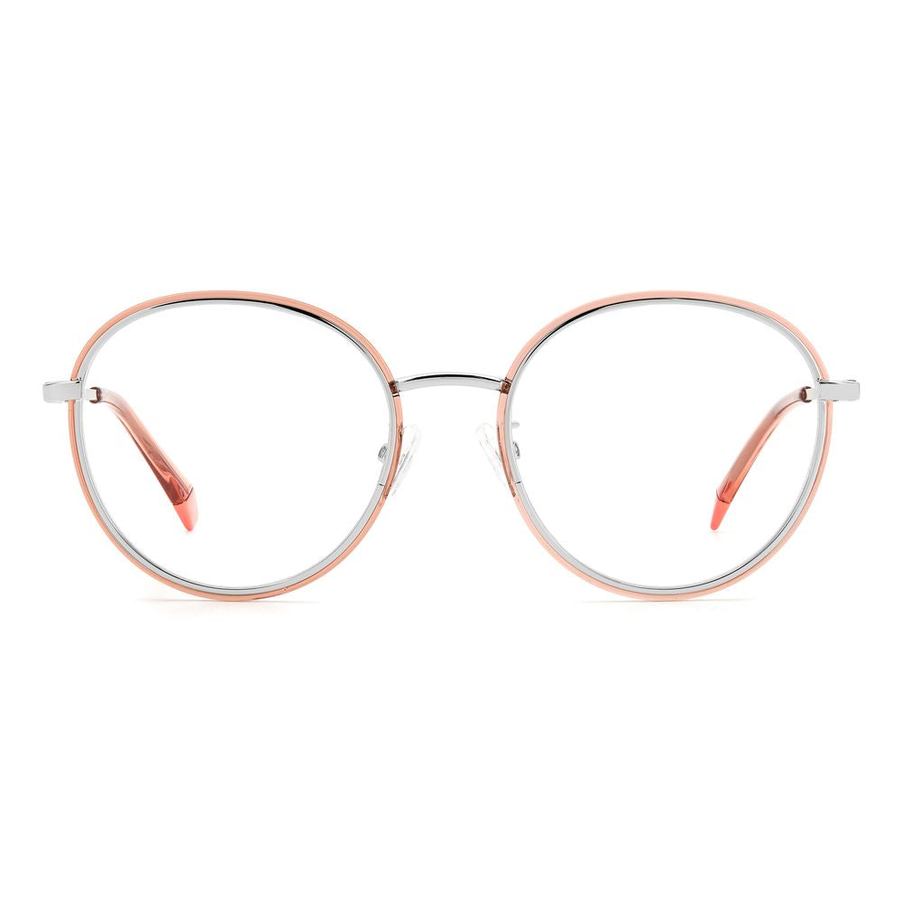 Polaroid orangefarbene Metallbrille (Gestelle)