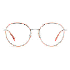 Polaroid orangefarbene Metallbrille (Gestelle)
