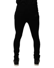 Dolce & Gabbana Zwarte Kasjmier Joggingbroek Heren Sweatpants