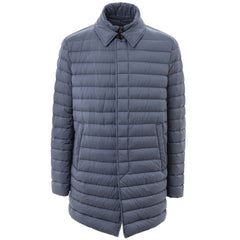 Herno Blauer Polyestermantel