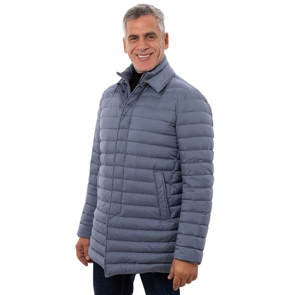 Herno Blauer Polyestermantel
