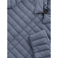 Herno Blauer Polyestermantel