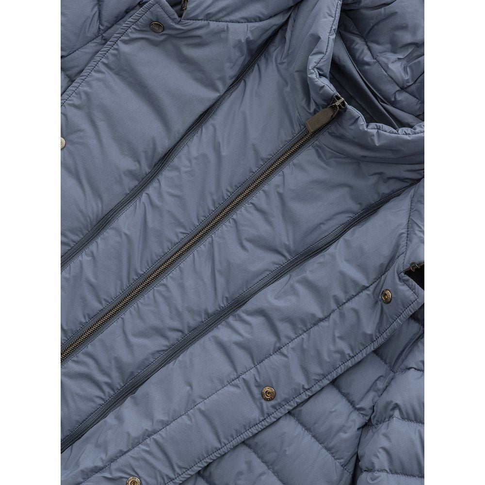 Herno Blauer Polyestermantel