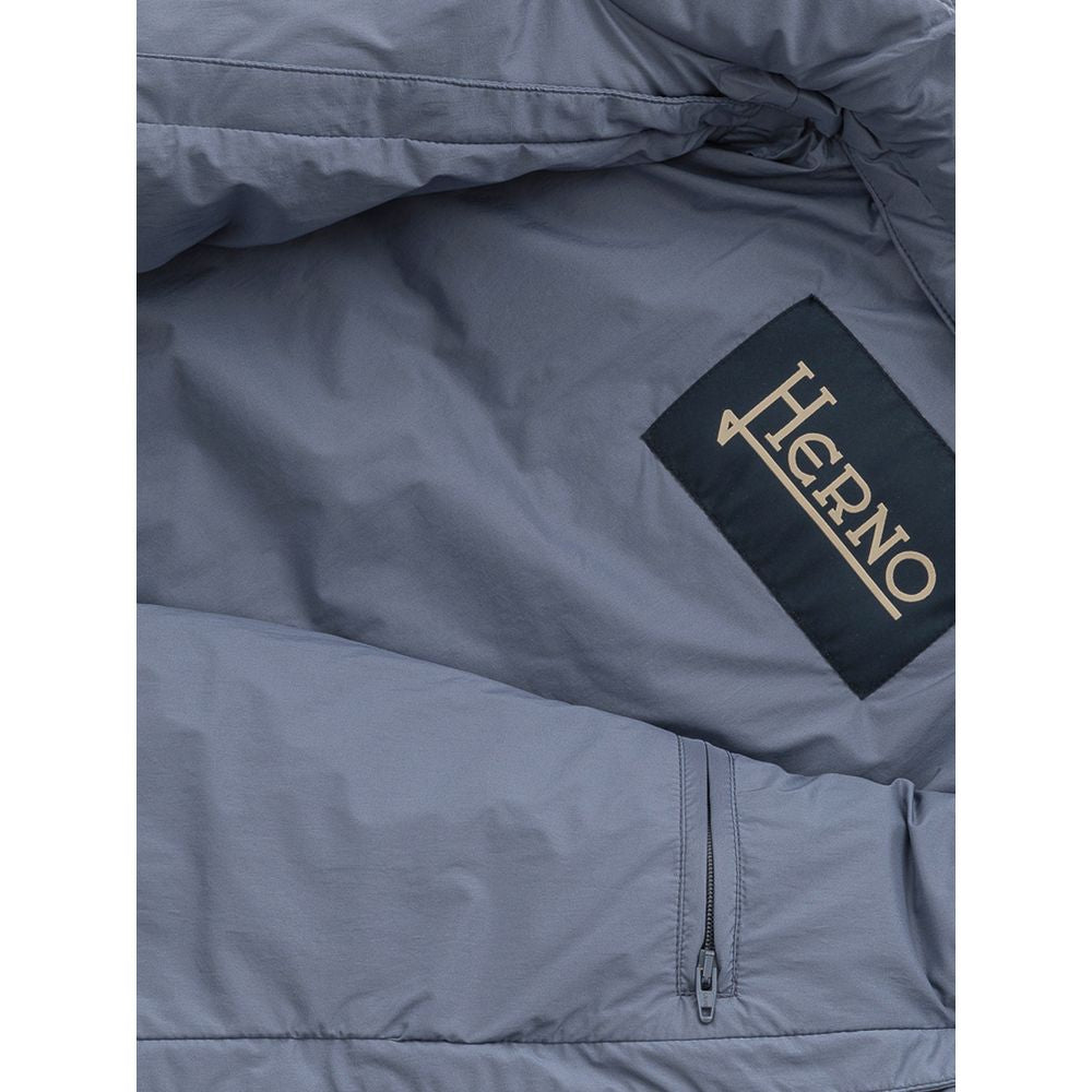 Herno Blauer Polyestermantel