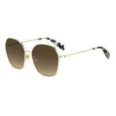 Kate Spade Blauwe Metalen Zonnebril
