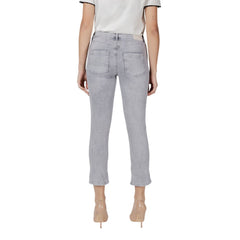 Street One Grijze Katoenen Skinny Jeans