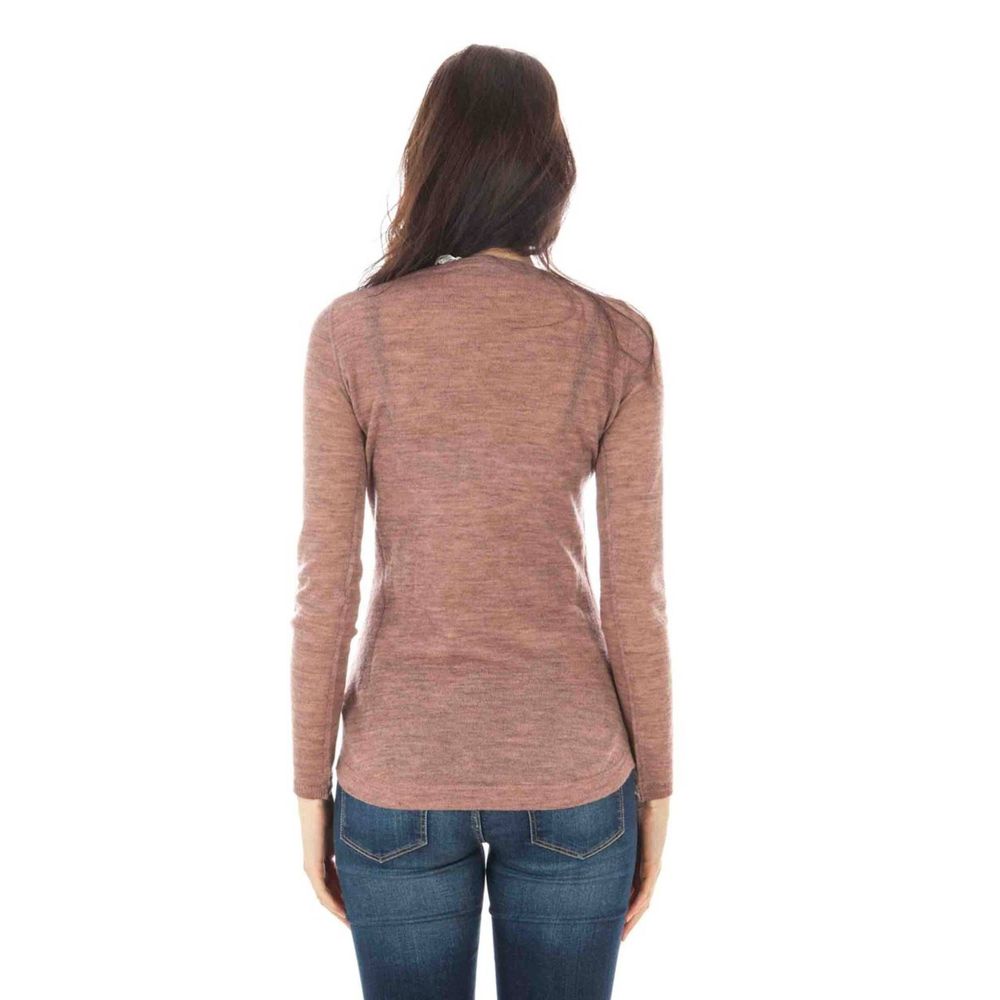 Fred Perry Rosa Alpaca Dames Trui