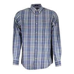 Gant Blauw Katoenen Heren Overhemd