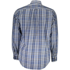Gant Blauw Katoenen Heren Overhemd
