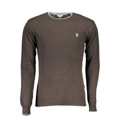 U.S. POLO ASSN. Bruine Wollen Herentrui