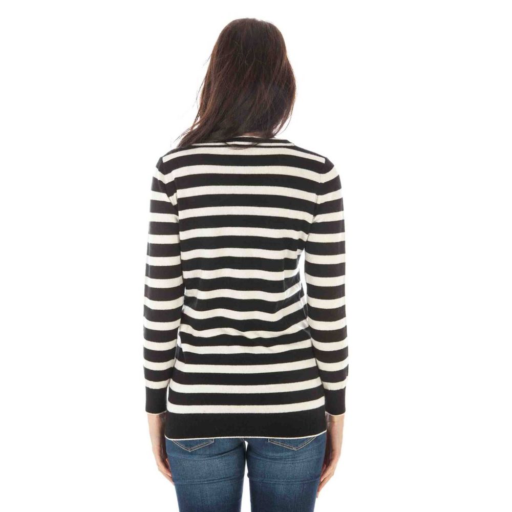 Fred Perry Nero Wollpullover für Damen