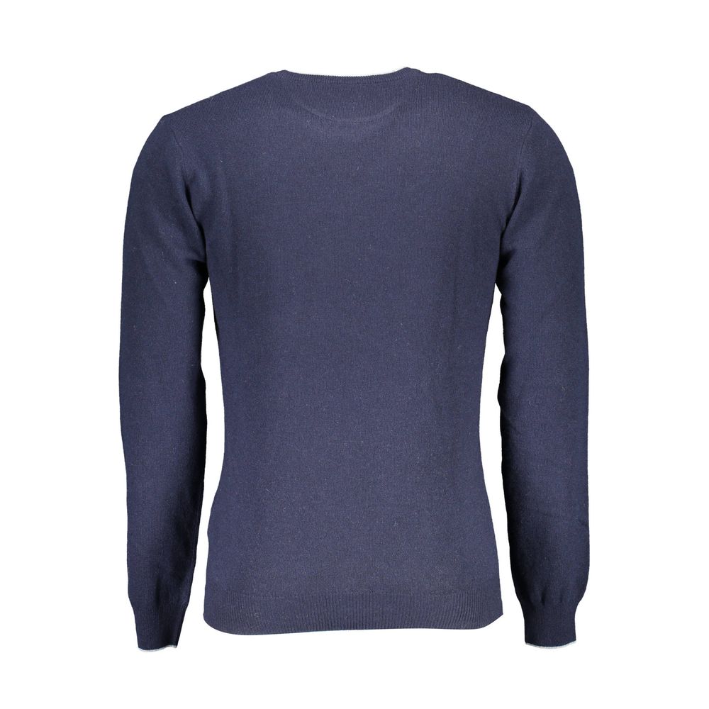 U.S. POLO ASSN. Blauwe Wollen Herentrui