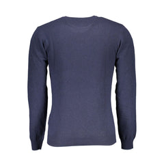 U.S. POLO ASSN. Blauwe Wollen Herentrui