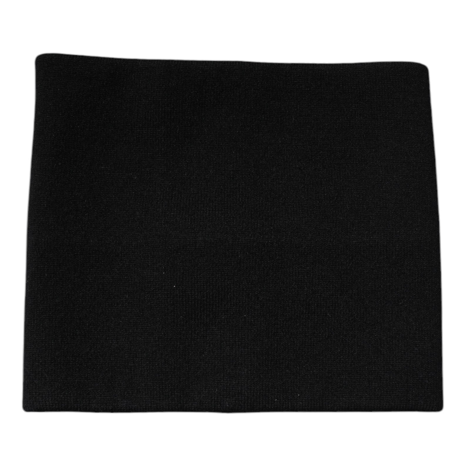 Dolce & Gabbana Schwarzes Kaschmir-Stricktuch (quadratisch)