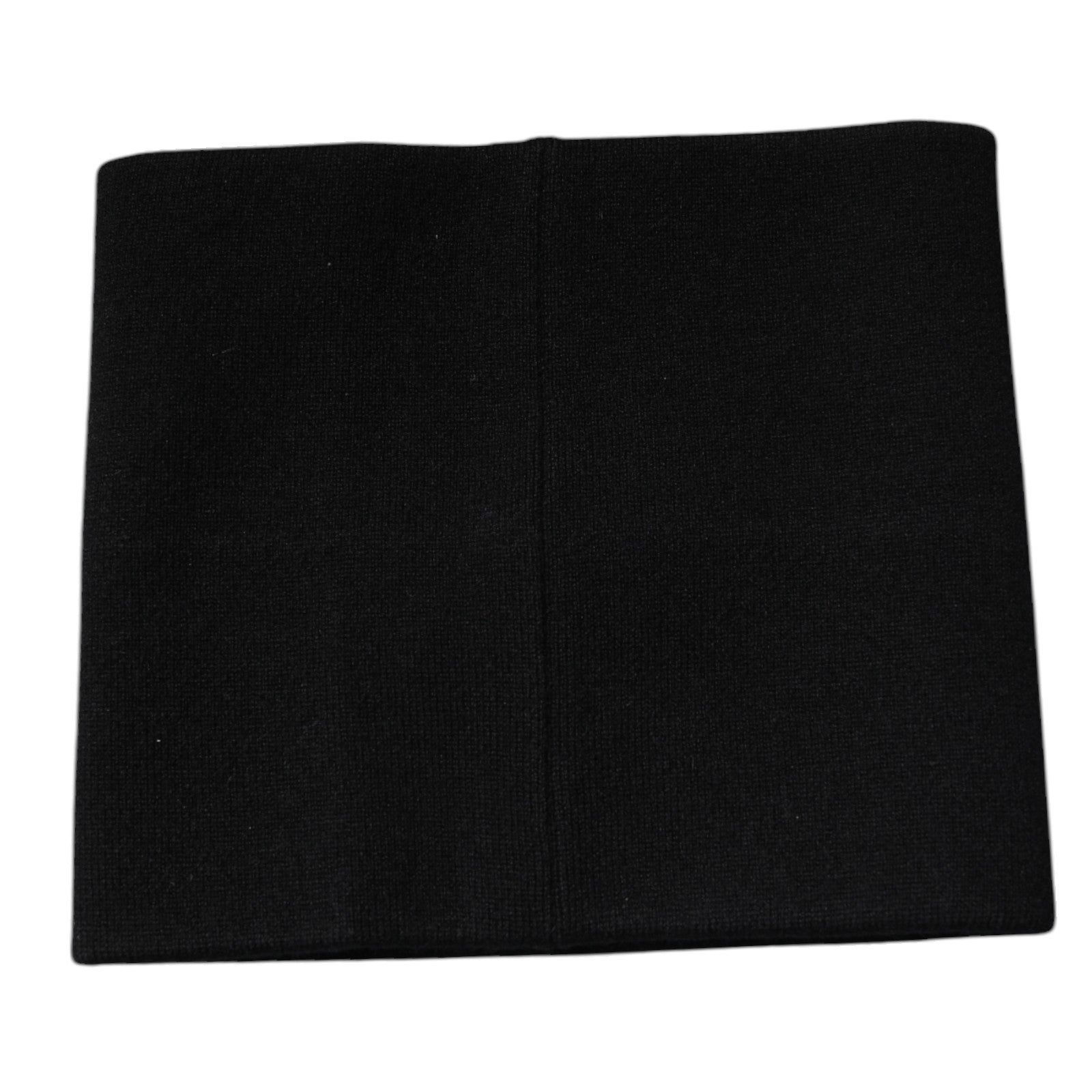 Dolce & Gabbana Schwarzes Kaschmir-Stricktuch (quadratisch)