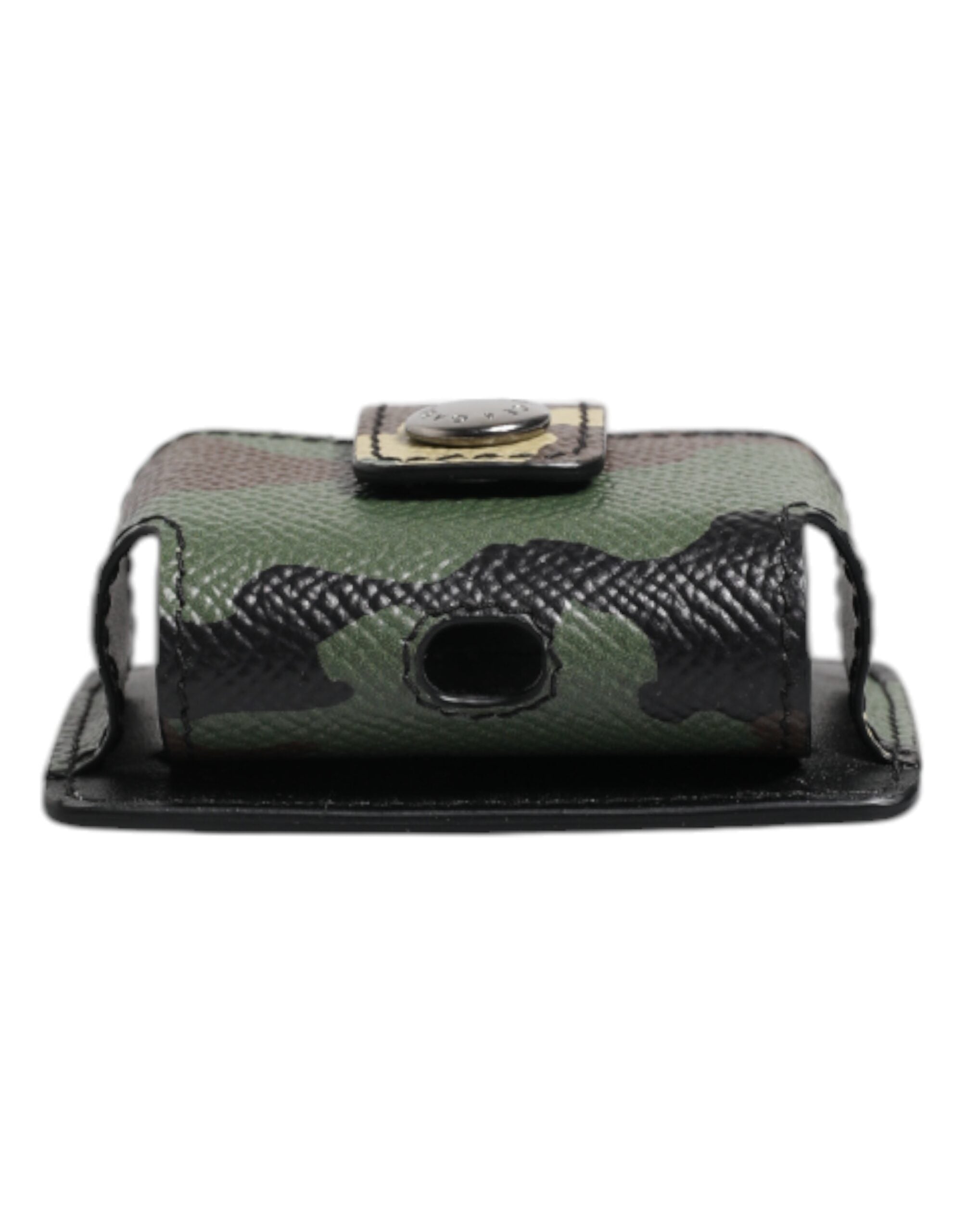 Dolce & Gabbana AirPods-Etui aus mehrfarbigem Tarnleder