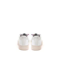 P448 White Leather Athletic Sneakers