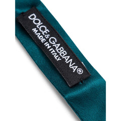 Dolce & Gabbana Grüne Seidenfliege