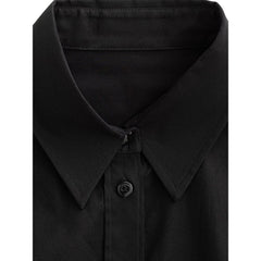 Dolce & Gabbana Schwarzes Hemd aus Baumwolle