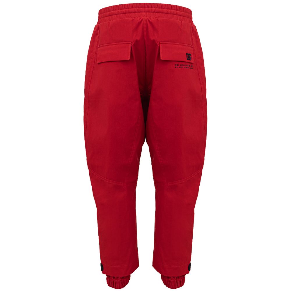 Dolce & Gabbana Rode Polyamide Trainingsbroek