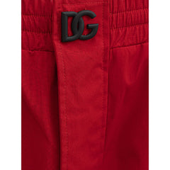 Dolce & Gabbana Rode Polyamide Trainingsbroek