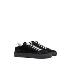 P448 Schwarze Sneaker aus Wildleder