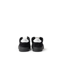 P448 Schwarze Sneaker aus Wildleder