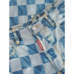 Dsquared² Jeans aus blauer Baumwolle im Relaxed Fit