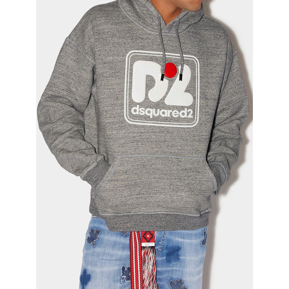 Dsquared² grijs katoenen sweatshirt